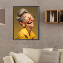Load image into Gallery viewer, Diamond Painting - Full Round - Funny grandma (30*40CM)
