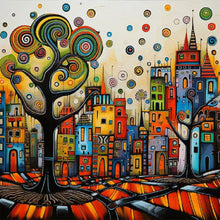 Load image into Gallery viewer, Diamond Painting - Full Round - color house (40*40CM)