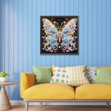Load image into Gallery viewer, Diamond Painting - Partial Special Shaped - colorful butterfly (30*30CM)