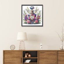 Load image into Gallery viewer, Diamond Painting - Partial Special Shaped - purple floral perfume (30*30CM)