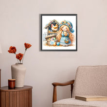 Load image into Gallery viewer, AB Diamond Painting - Full Round - Goblin little girl (30*30CM)