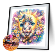 Load image into Gallery viewer, AB Diamond Painting - Full Round - flower gnome (30*30CM)