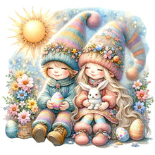 Load image into Gallery viewer, AB Diamond Painting - Full Round - Goblin basking in the sun (30*30CM)