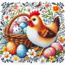 Load image into Gallery viewer, Diamond Painting - Full Round - Embroidered Easter Eggs (30*30CM)