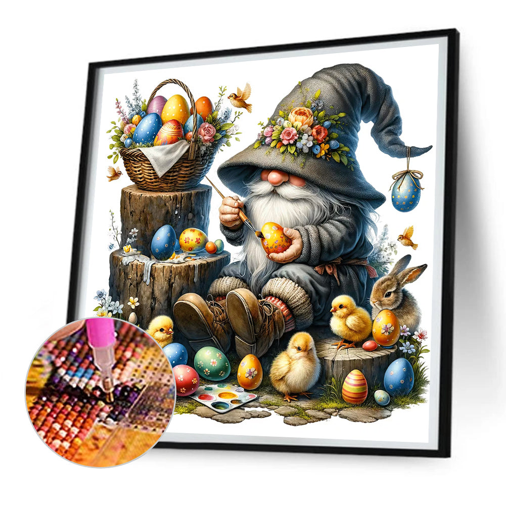 Diamond Painting - Full Round - Goblins and Easter Eggs (30*30CM)
