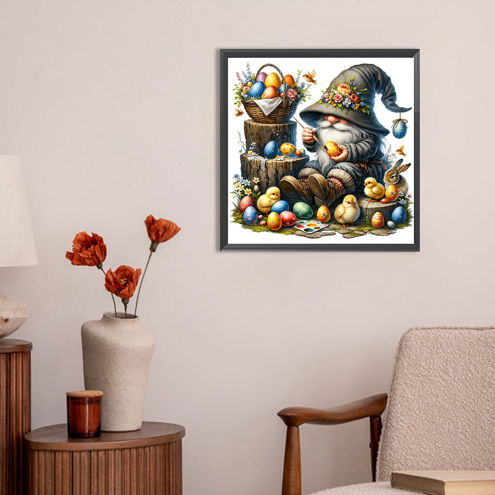 Diamond Painting - Full Round - Goblins and Easter Eggs (30*30CM)