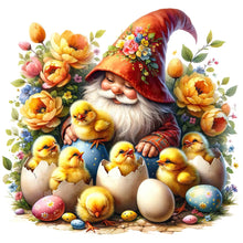 Load image into Gallery viewer, Diamond Painting - Full Round - Goblin and Chicken (30*30CM)