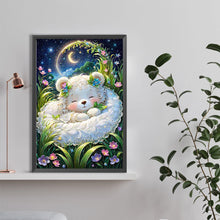Load image into Gallery viewer, Diamond Painting - Full Round - little white bear (40*60CM)