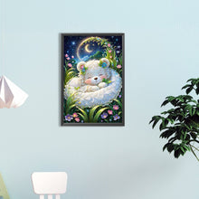 Load image into Gallery viewer, Diamond Painting - Full Round - little white bear (40*60CM)