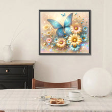 Load image into Gallery viewer, Diamond Painting - Full Round - Pearl Daisy Butterfly (35*30CM)