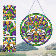 Load image into Gallery viewer, St. Patrick Party Mask 5D DIY Diamond Painting Dots Pendant for Home Wall Decor