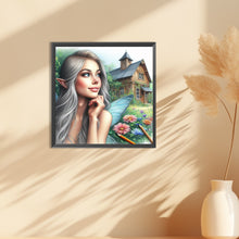 Load image into Gallery viewer, Diamond Painting - Full Round - Garden Butterfly Fairy (30*30CM)