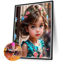 Load image into Gallery viewer, Diamond Painting - Full Round - Garland Girl (40*50CM)