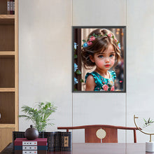 Load image into Gallery viewer, Diamond Painting - Full Round - Garland Girl (40*50CM)