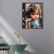 Load image into Gallery viewer, Diamond Painting - Full Round - Garland Girl (40*50CM)