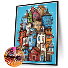 Load image into Gallery viewer, Diamond Painting - Full Round - houses (40*50CM)