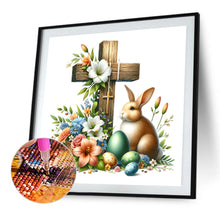 Load image into Gallery viewer, Diamond Painting - Full Square - easter cross (40*40CM)