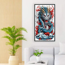 Load image into Gallery viewer, Diamond Painting - Full Round - hovering dragon (40*75CM)