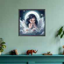 Load image into Gallery viewer, Diamond Painting - Full Round - angel child (30*30CM)