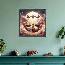 Load image into Gallery viewer, Diamond Painting - Full Round - Twelve zodiac signs-Libra (30*30CM)