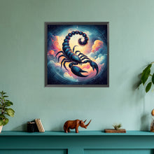 Load image into Gallery viewer, Diamond Painting - Full Round - Twelve zodiac signs - Scorpio (30*30CM)