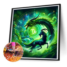 Load image into Gallery viewer, Diamond Painting - Full Round - Twelve zodiac signs - Capricorn (30*30CM)