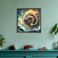 Load image into Gallery viewer, Diamond Painting - Full Round - Twelve zodiac signs-Pisces (30*30CM)