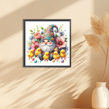 Load image into Gallery viewer, Diamond Painting - Full Round - Beautiful gnome and chick (30*30CM)