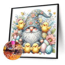 Load image into Gallery viewer, Diamond Painting - Full Round - Beautiful gnome and chick (30*30CM)