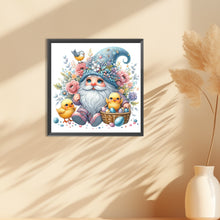 Load image into Gallery viewer, Diamond Painting - Full Round - Beautiful gnome and chick (30*30CM)
