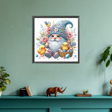 Load image into Gallery viewer, Diamond Painting - Full Round - Beautiful gnome and chick (30*30CM)