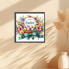 Load image into Gallery viewer, Diamond Painting - Full Round - happy Easter (30*30CM)