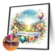 Load image into Gallery viewer, Diamond Painting - Full Round - happy Easter (30*30CM)
