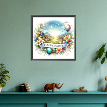 Load image into Gallery viewer, Diamond Painting - Full Round - happy Easter (30*30CM)