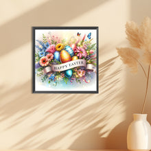 Load image into Gallery viewer, Diamond Painting - Full Round - happy Easter (30*30CM)