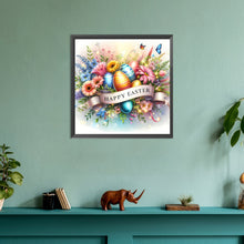 Load image into Gallery viewer, Diamond Painting - Full Round - happy Easter (30*30CM)