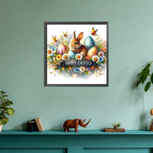 Load image into Gallery viewer, Diamond Painting - Full Round - happy Easter (30*30CM)