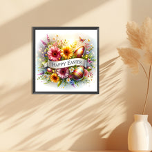 Load image into Gallery viewer, Diamond Painting - Full Round - happy Easter (30*30CM)
