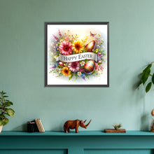 Load image into Gallery viewer, Diamond Painting - Full Round - happy Easter (30*30CM)