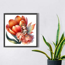 Load image into Gallery viewer, Diamond Painting - Full Square - Flower Fairy (30*30CM)