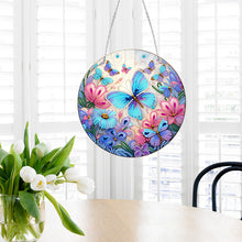 Load image into Gallery viewer, Sun Catcher 5D Diamond Painting Dots Pendant for Office Decor (Butterfly KJ0105)