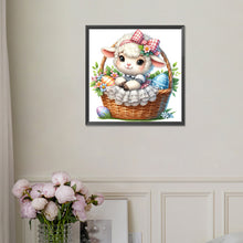 Load image into Gallery viewer, Diamond Painting - Full Square - easter lamb (30*30CM)