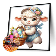 Load image into Gallery viewer, Diamond Painting - Full Square - easter lamb (30*30CM)