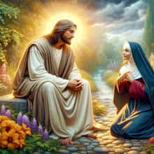 Load image into Gallery viewer, Diamond Painting - Full Round - jesus and believers (30*30CM)