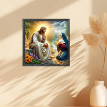 Load image into Gallery viewer, Diamond Painting - Full Round - jesus and believers (30*30CM)