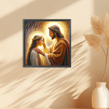 Load image into Gallery viewer, Diamond Painting - Full Round - Jesus loves you (30*30CM)