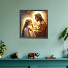 Load image into Gallery viewer, Diamond Painting - Full Round - Jesus loves you (30*30CM)