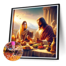 Load image into Gallery viewer, Diamond Painting - Full Round - Jesus dines with believers (30*30CM)