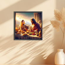 Load image into Gallery viewer, Diamond Painting - Full Round - Jesus dines with believers (30*30CM)