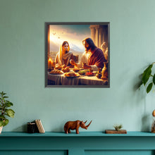 Load image into Gallery viewer, Diamond Painting - Full Round - Jesus dines with believers (30*30CM)